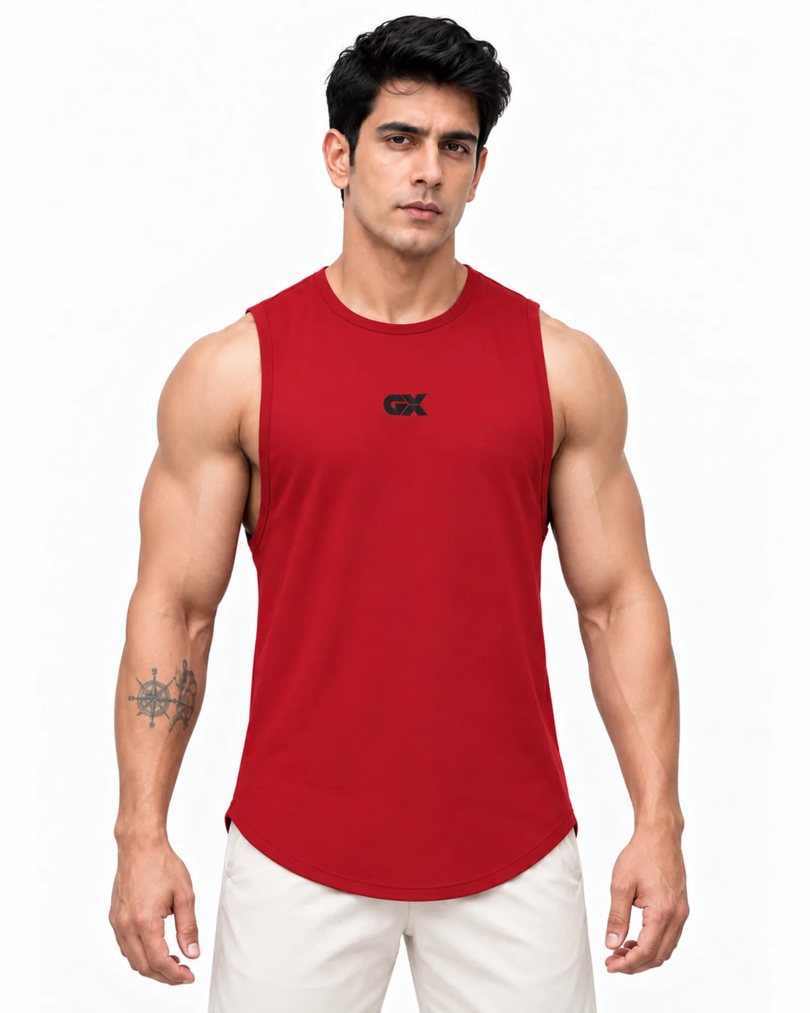 Cutoff Training Tank in Red