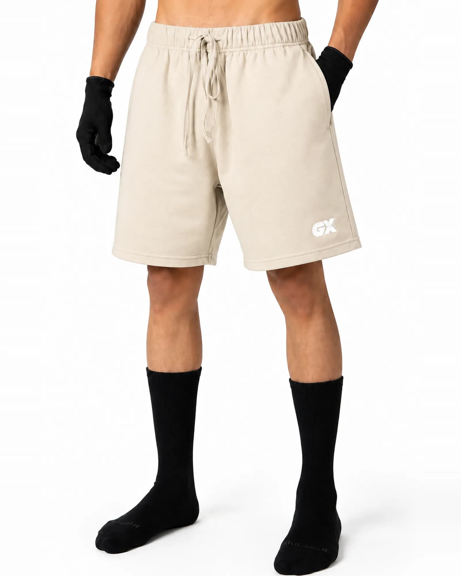 Flux Training Shorts in Khaki