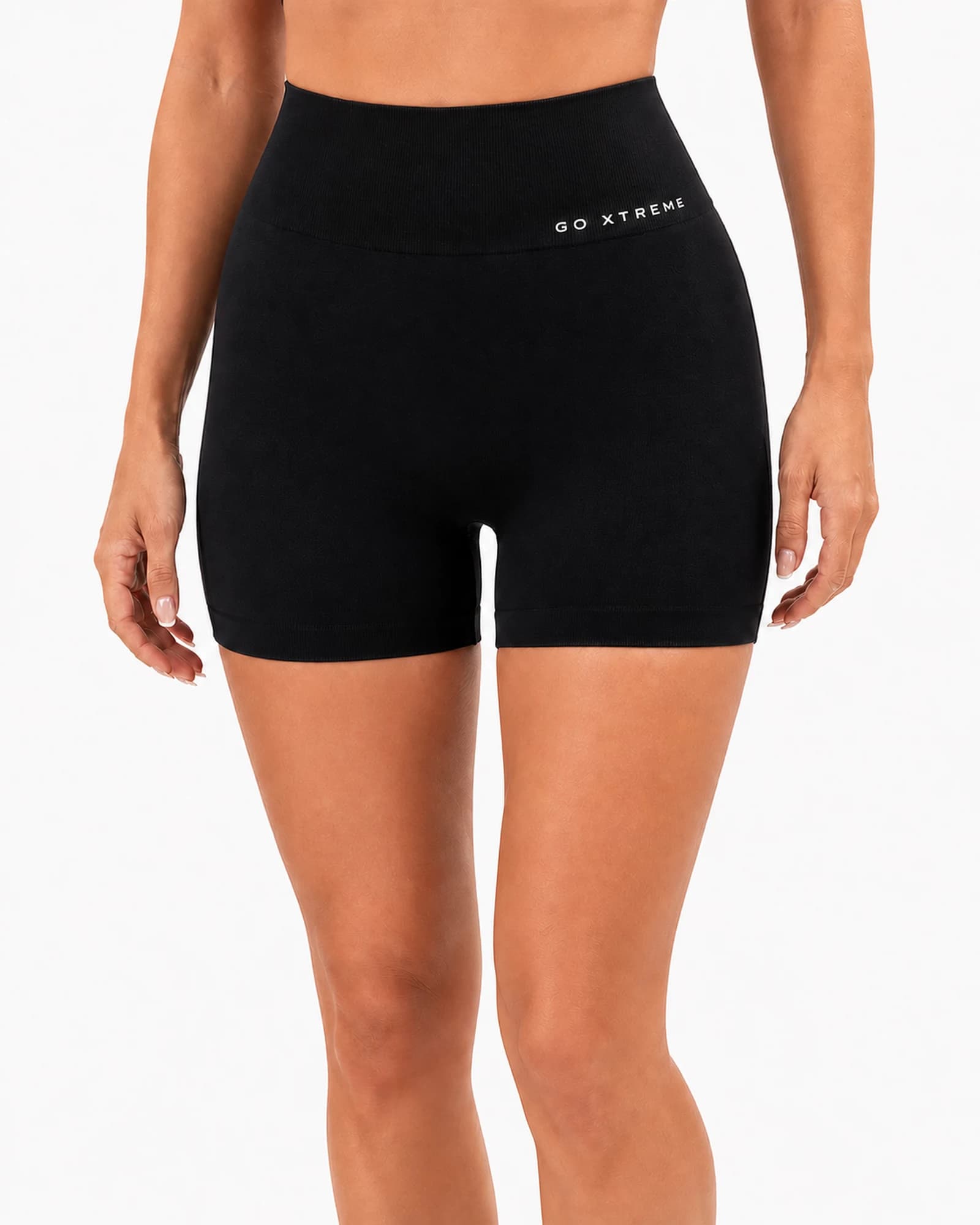 Sculpt Biker Shorts in Black