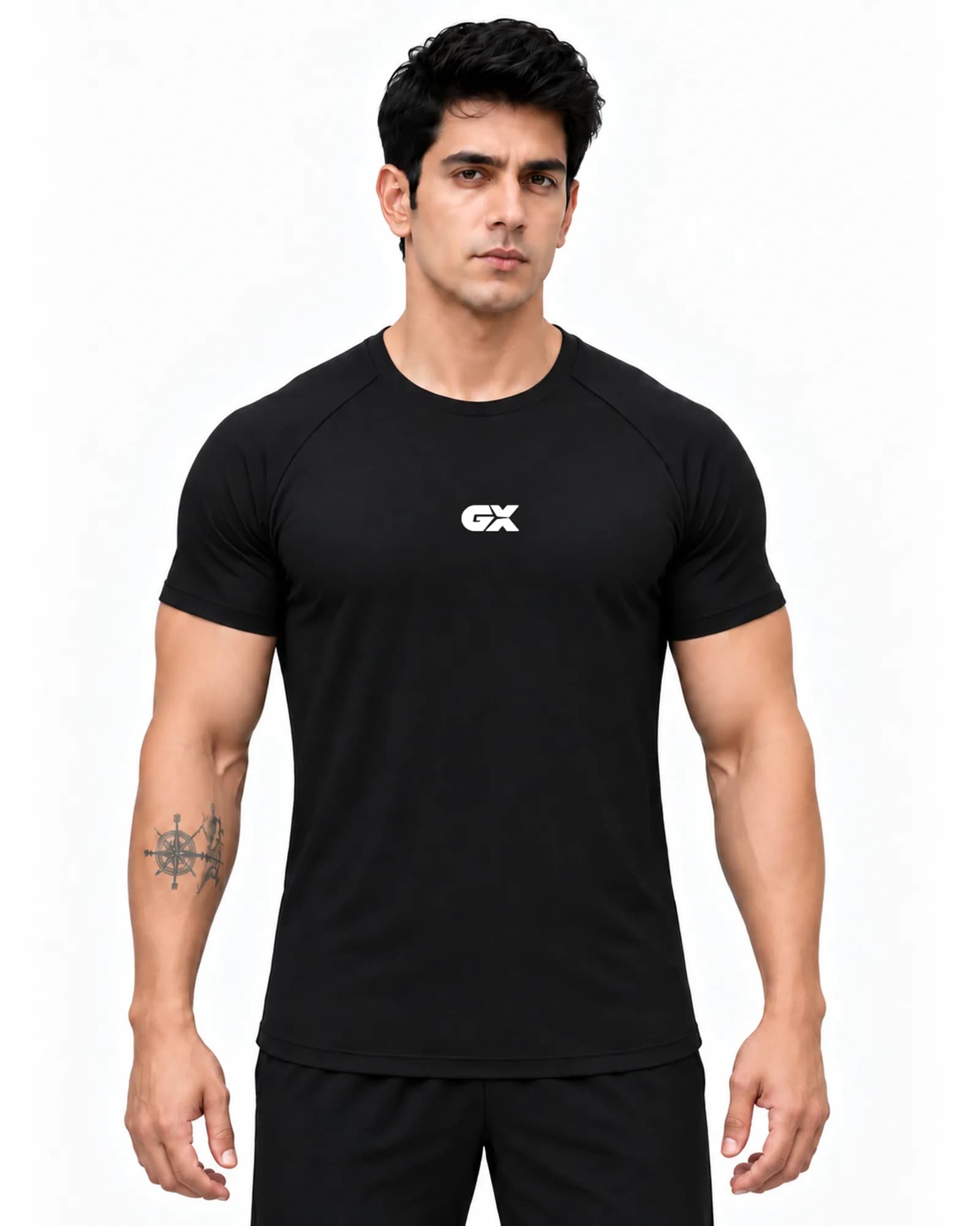 Vertex Training Tee in Black