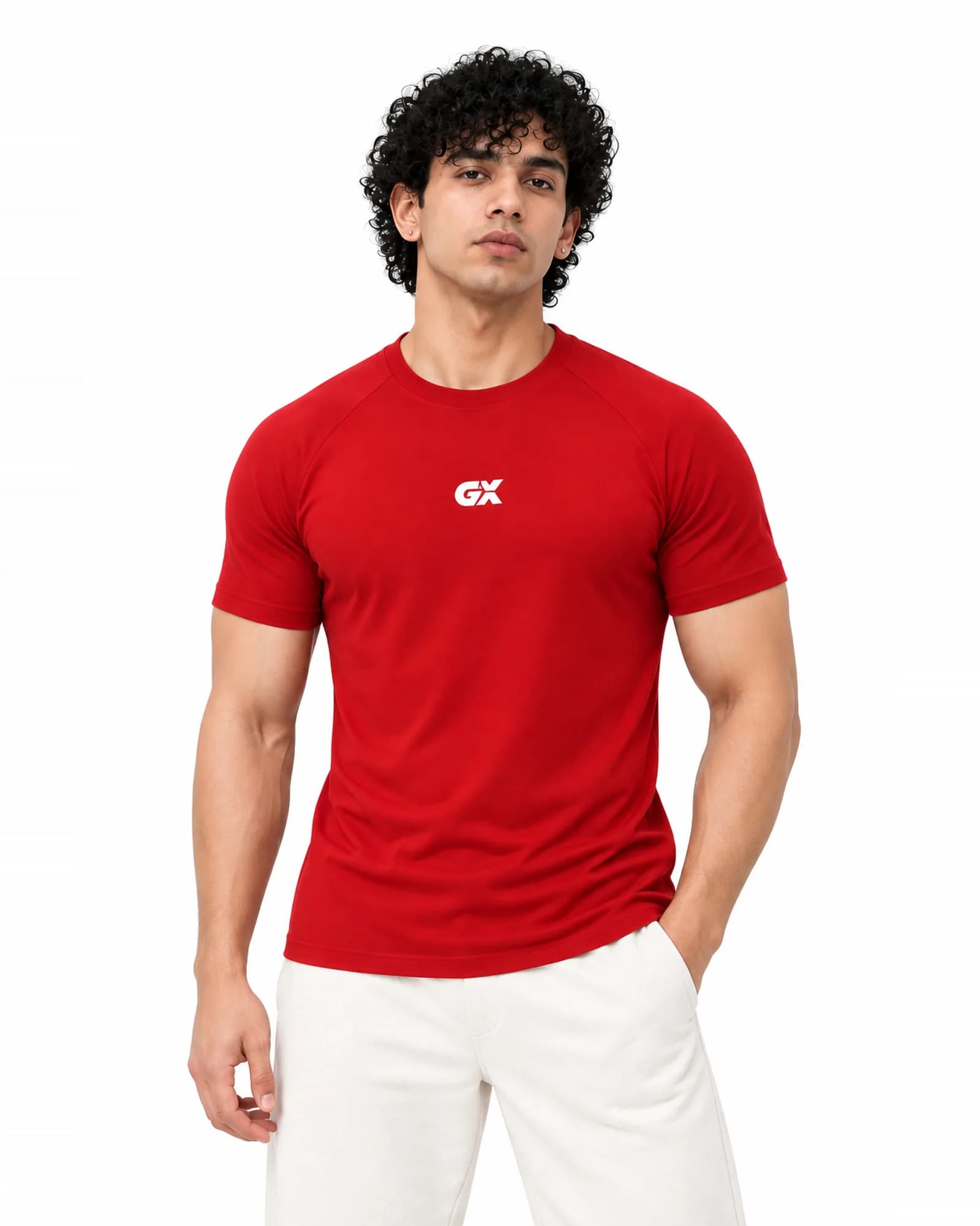 Vertex Training Tee in Red