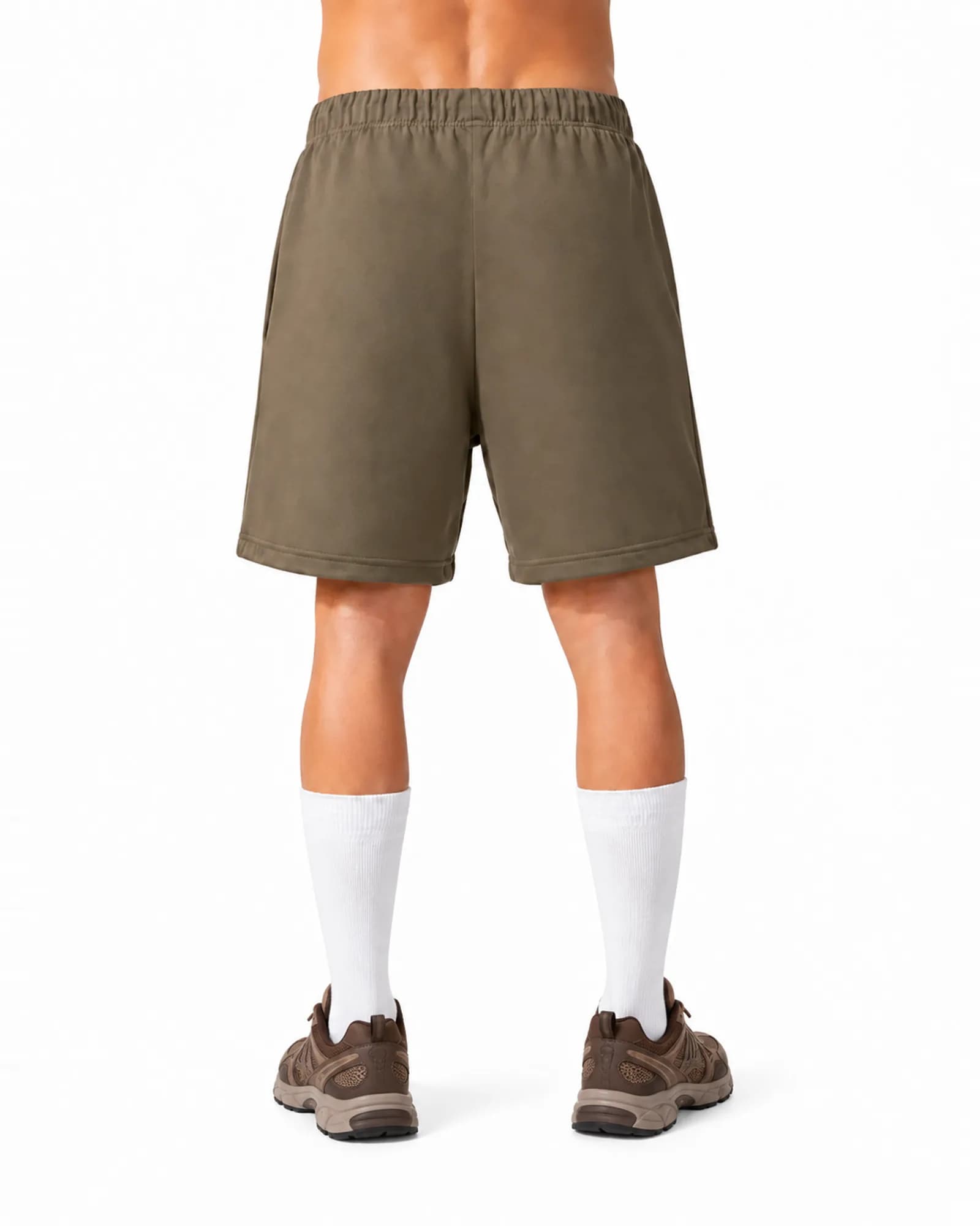Flux Training Shorts in Olive Khaki, photo 4 – GX shorts